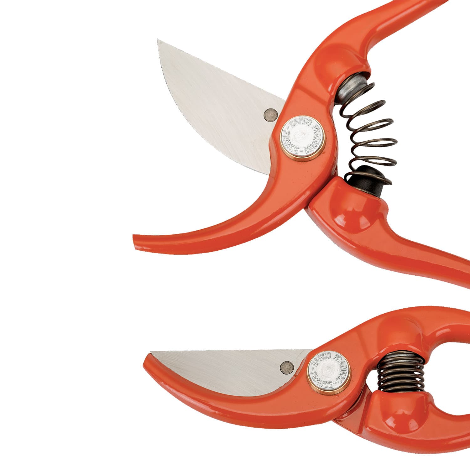 Bahco 230 mm / 9 Inch Bypass Secateurs with Forged Steel Handle & Long Cutting Head, P3-23-F