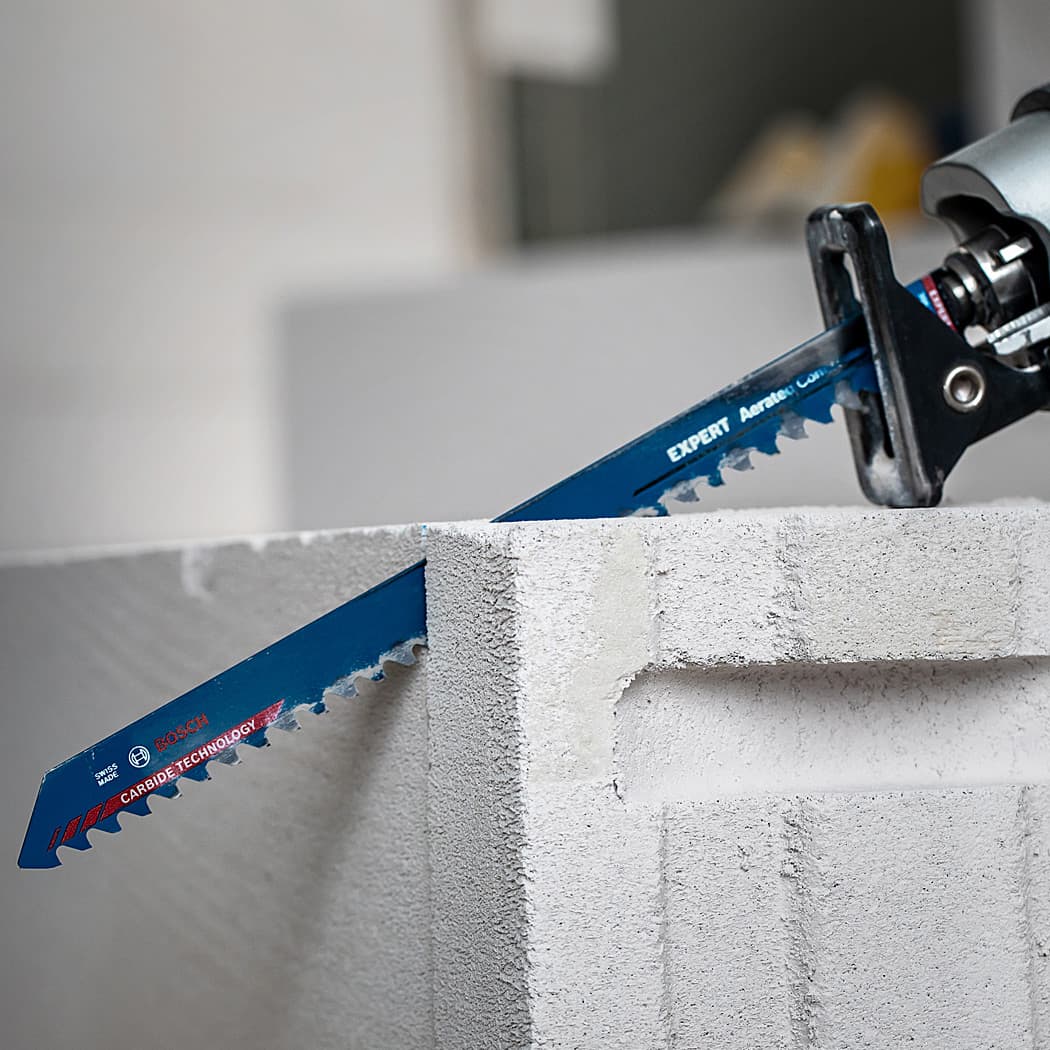 Bosch 300 mm / 12 Inch Expert - Aerated Concrete Reciprocating Saw Blade (S 1241 HM), 2 608 900 410