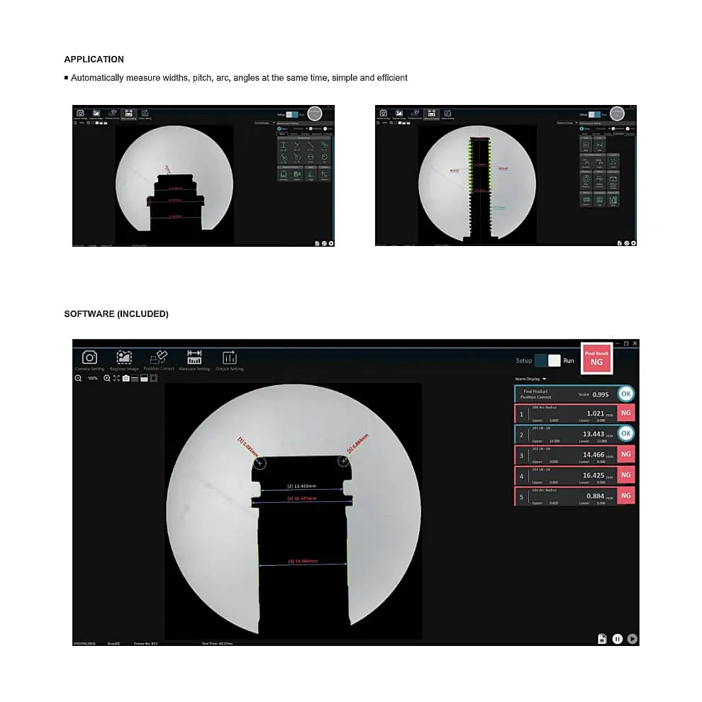 Insize Online/Offline Quick Measurement System, VIM-L40