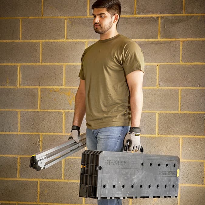 Stanley Essential Fold-Up Workbench With 320 Kg Load Capacity, STST83492-1