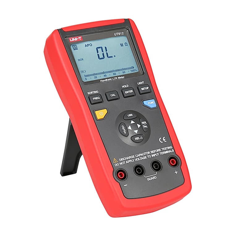 UNI-T 2000H / 200M Ohms Digital Handheld LCR Meter, UT612