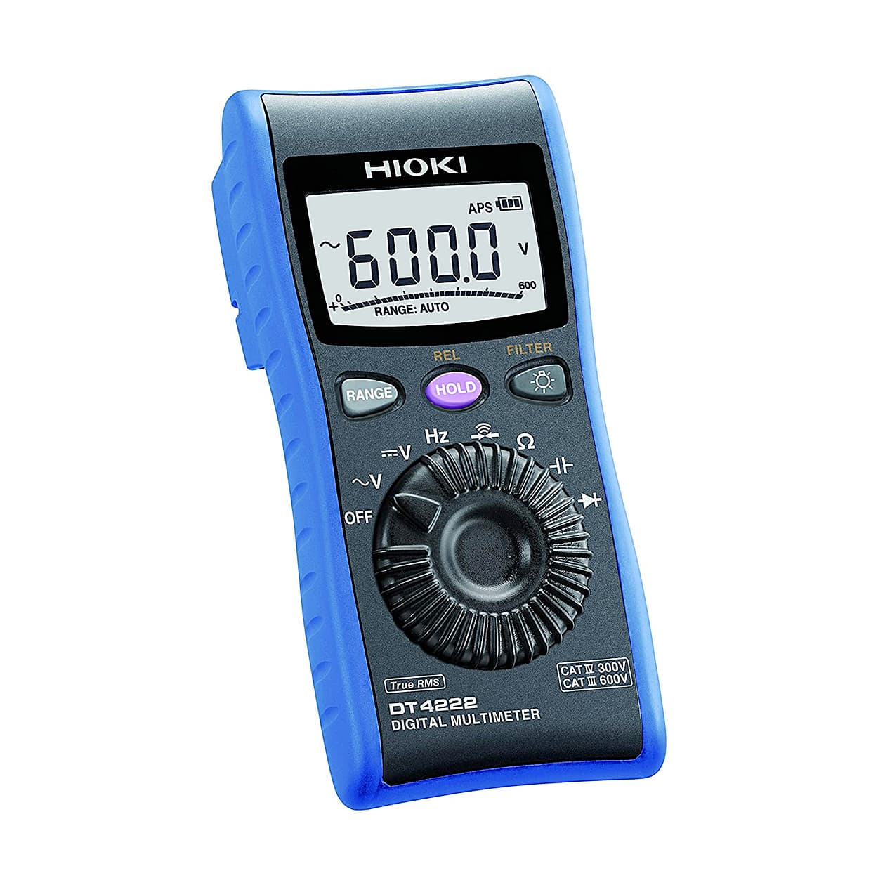 Hioki 6000 Count Premier Pocket Digital MultiMeter, DT4222