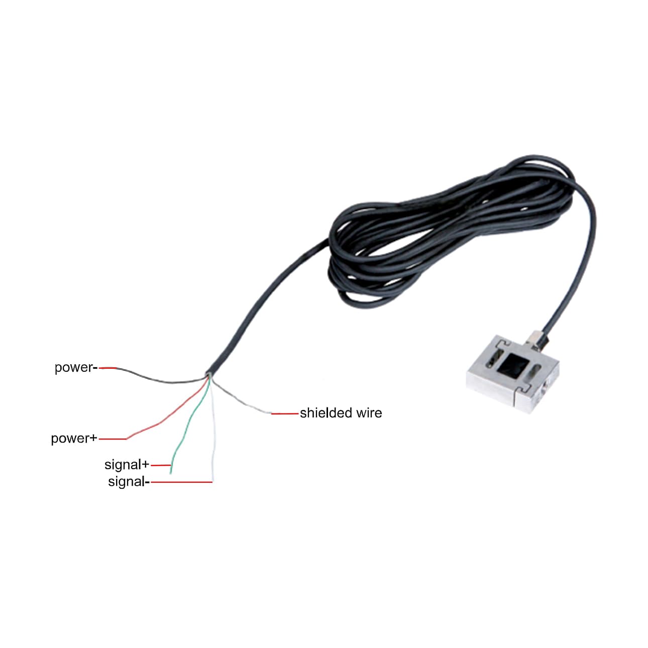Insize 2000N / 200Kg Compact Type Compression Sensor (S-Type Tensile), 8651-2000