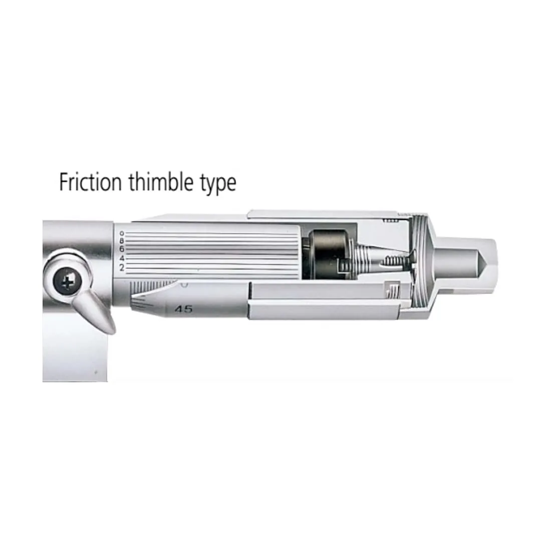 Mitutoyo 0 - 25 mm Outside Micrometer with Friction Thimble, 102-313