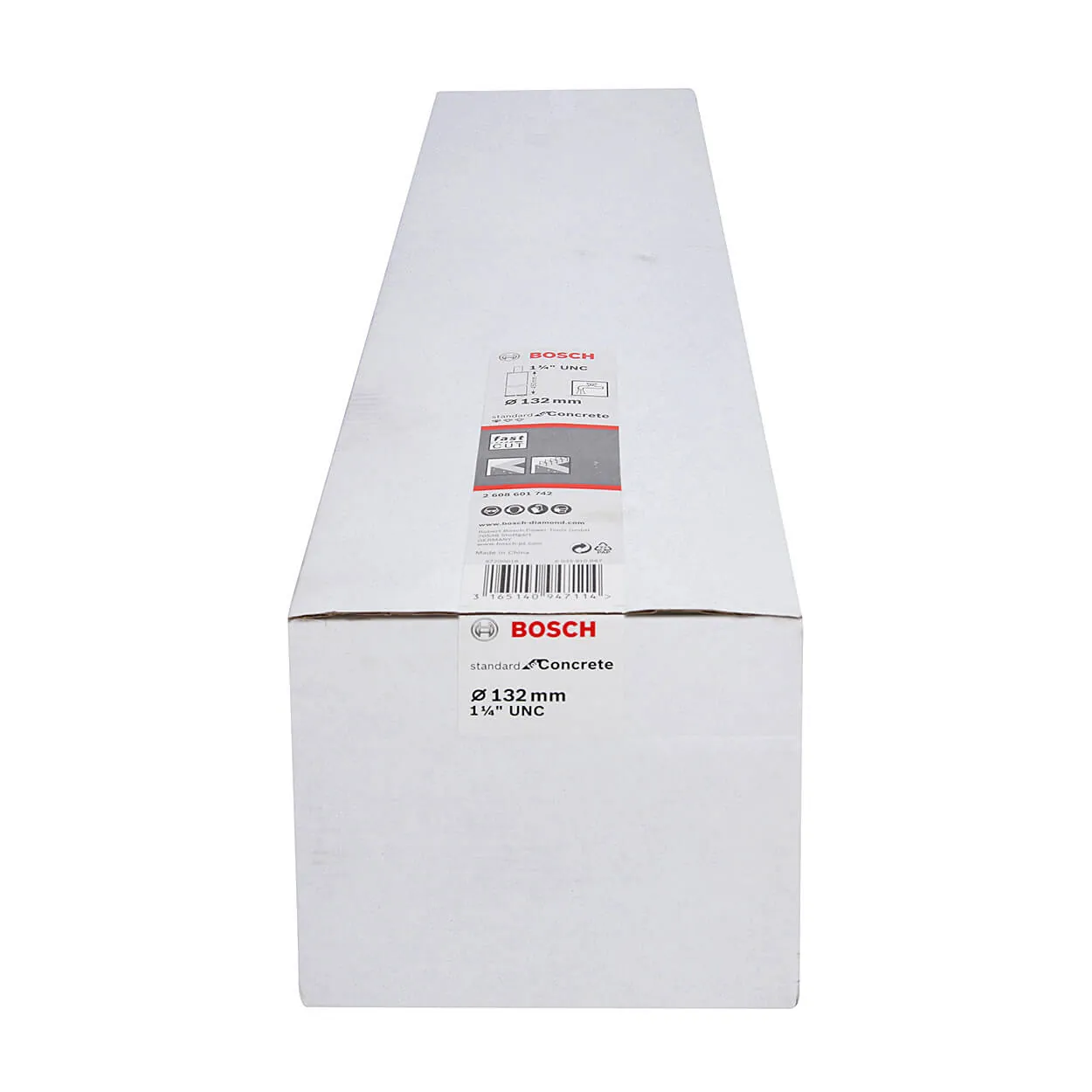 Bosch 132 mm / 1-1/4 Inch UNC Diamond Core Cutting Bits , 2 608 601 742