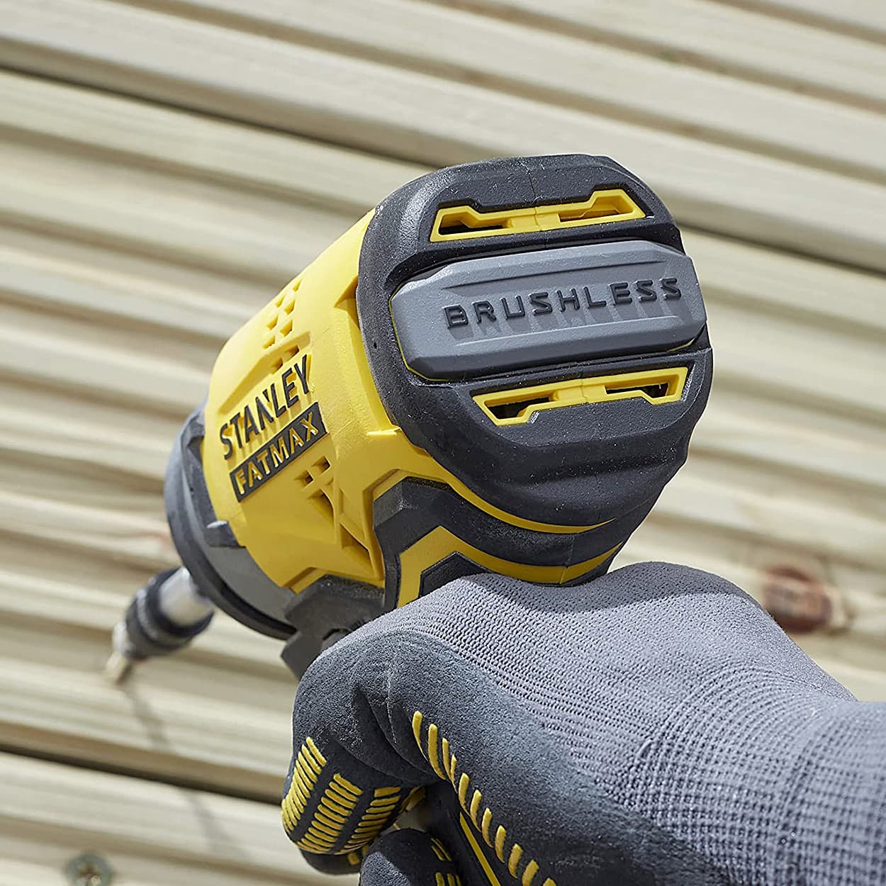 Stanley Fatmax 20V Cordless Brushless Impact Wrench (Bare Unit), SBW920-B1