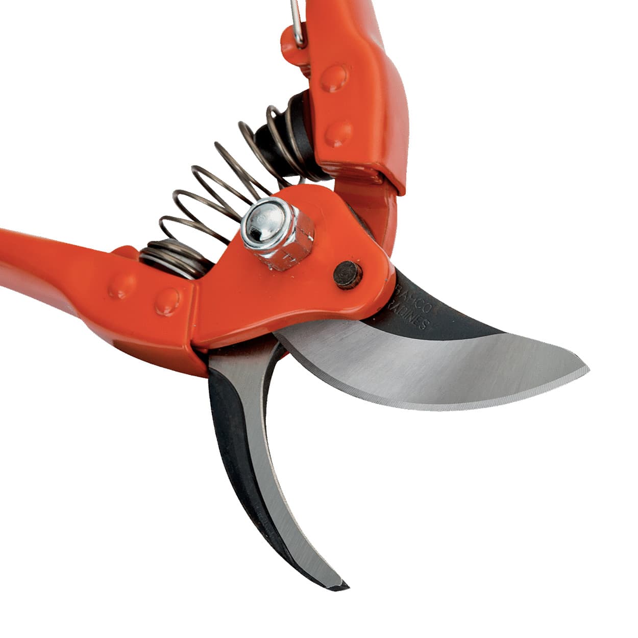 Bahco 230 mm / 9 Inch Bypass Secateurs Stamped/Pressed Steel Handle & Narrow Cutting Head, P110-23-F