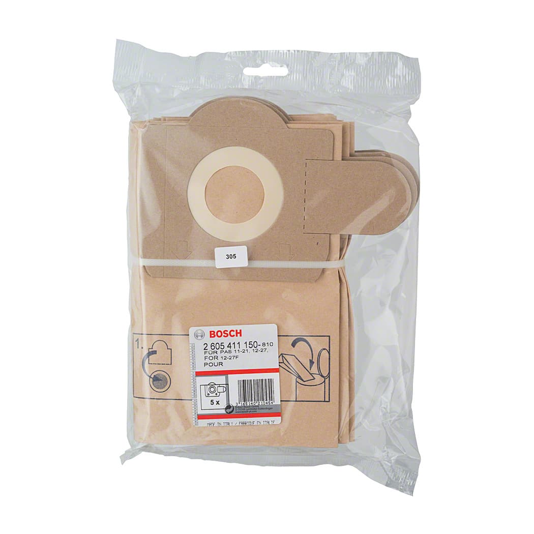 Bosch Paper Filter Bag, 2 605 411 150
