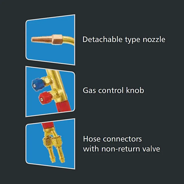 Pilot Detachable Gas Welding Torch, GT 18