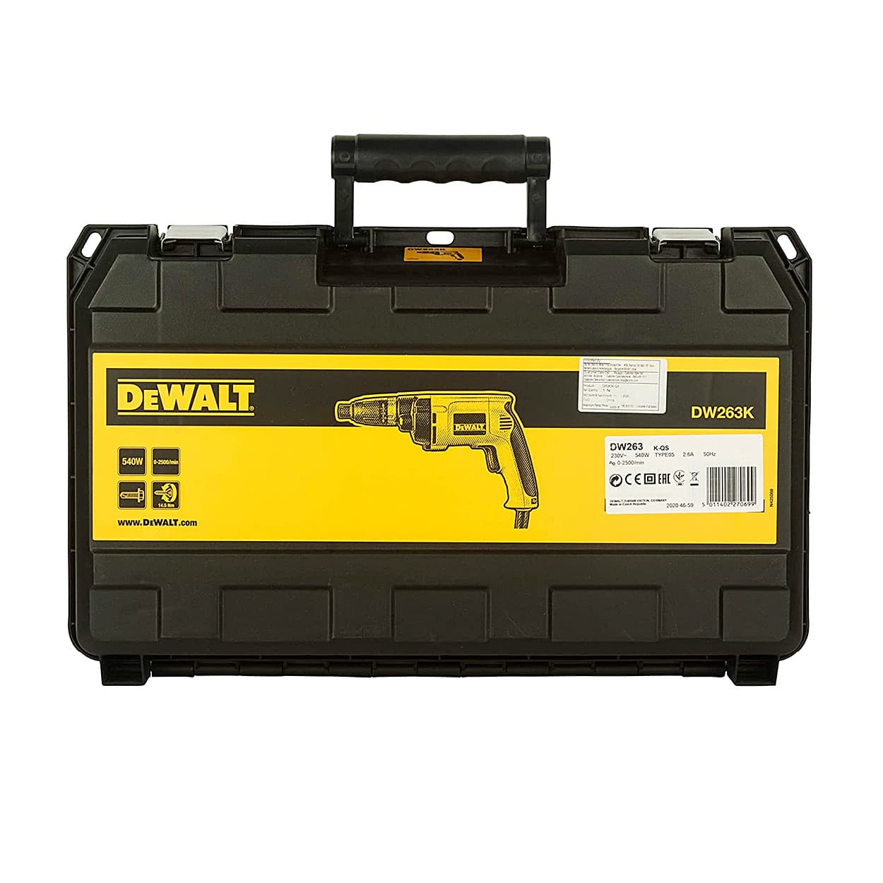 Dewalt 540W Depth Sensitive Screwdriver, DW263K-QS