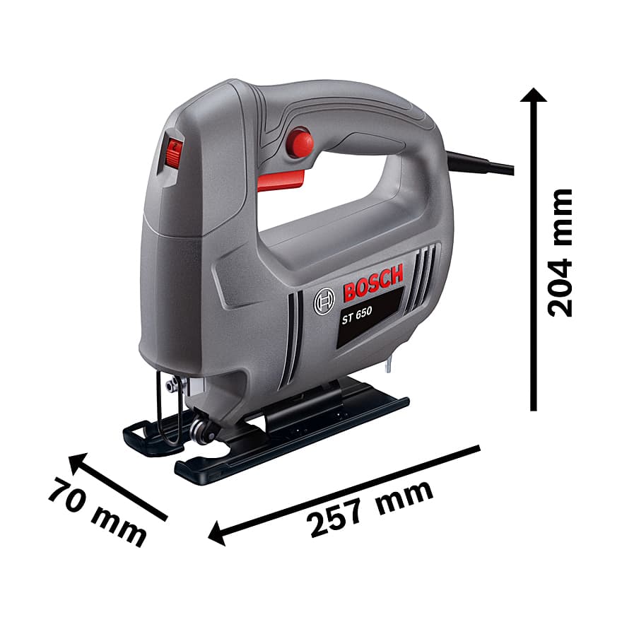 Bosch 18 mm 450W Standard Line Jigsaw, ST 650