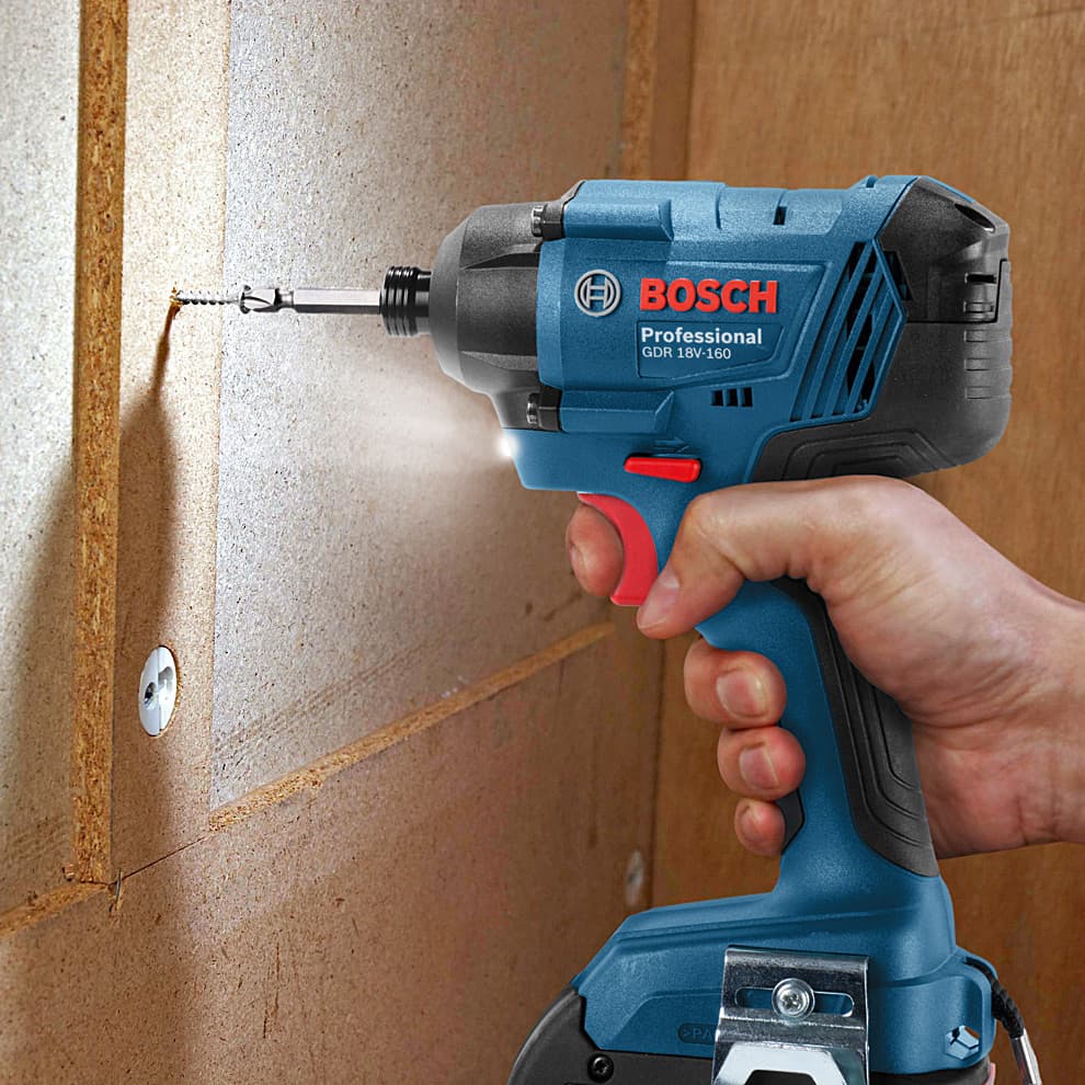 Bosch 18V Professional Cordless Impact Wrench (Brushless), GDR 180-Li