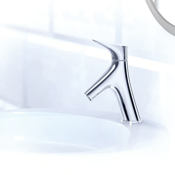 Kohler Vive Pillar Tap In Polished Chrome Finish, K-23968IN-4-CP