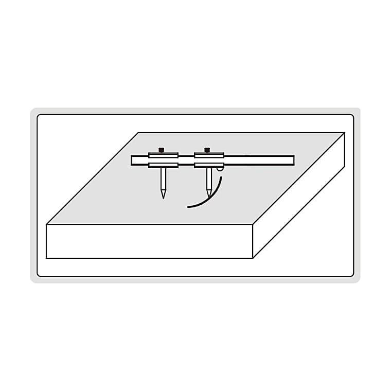 Insize 51 - 300 mm Scriber Caliper, 7203-300A