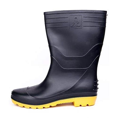 Hillson Welcome Yellow Dual Density PVC Safety Gumboots