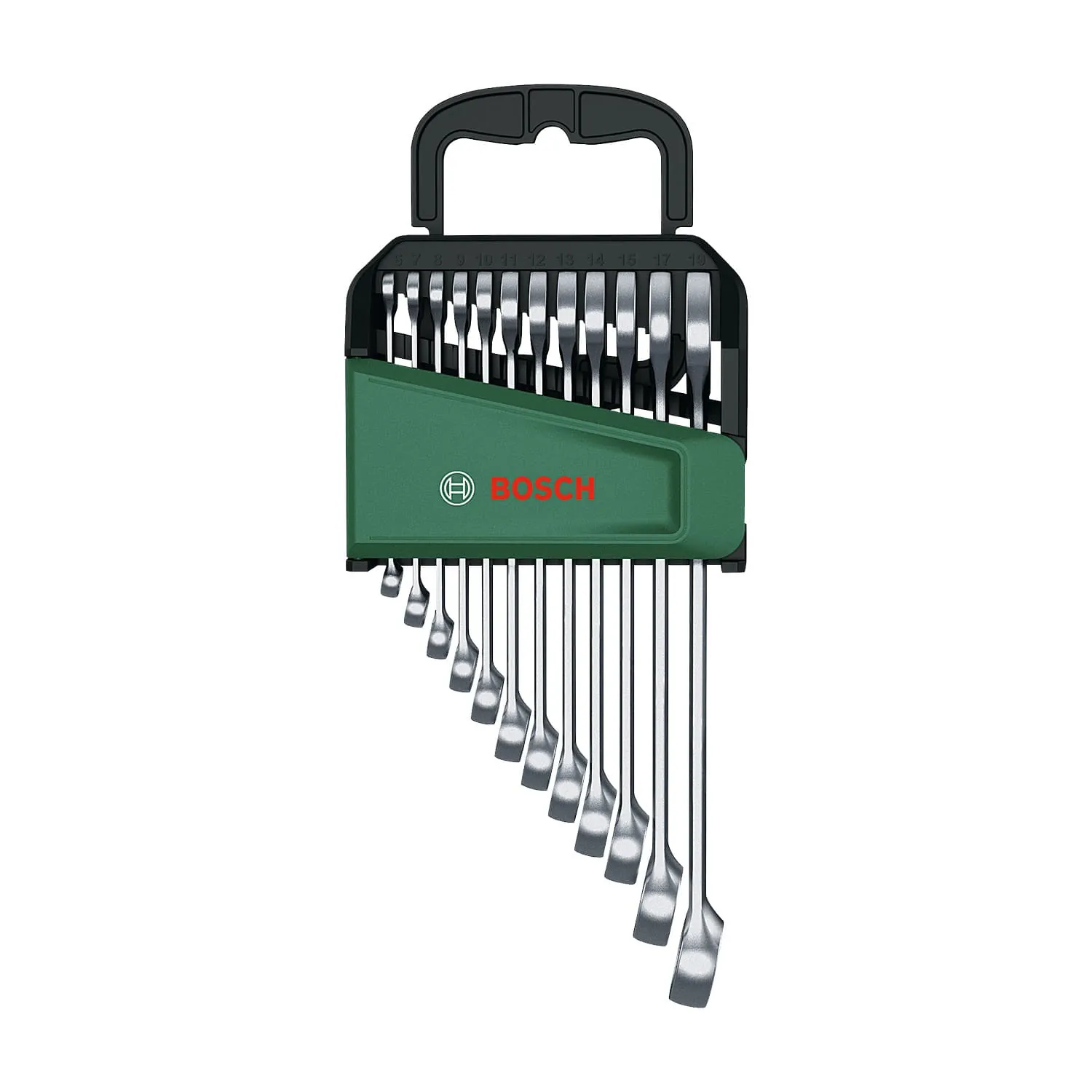 Bosch 12 Pcs Combination Wrench Set, 1 600 A02 Z9D