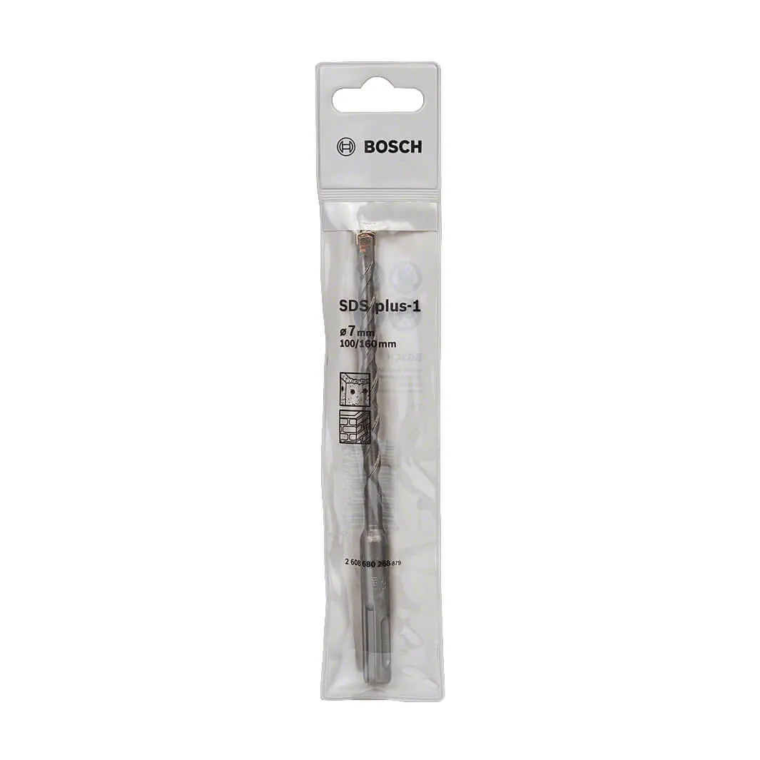 Bosch 7.00 x 160 mm SDS plus-1 Drill Bits, 2 608 680 268