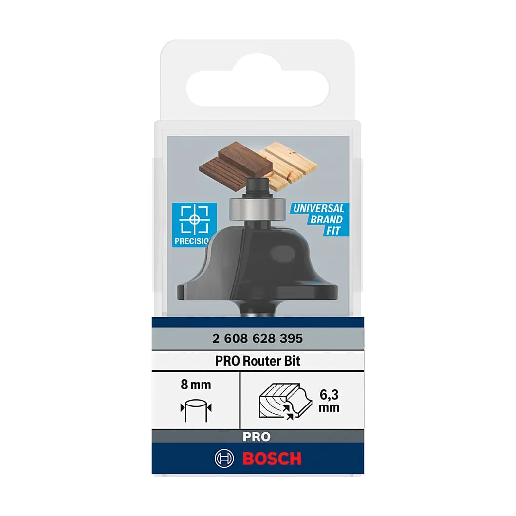 Bosch 38.1 mm Pro Router Bit (Roman Ogee Bit), 2 608 628 395
