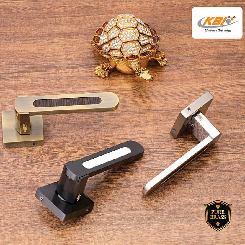 KBI Lenovo Gold PVD Mortise Handle