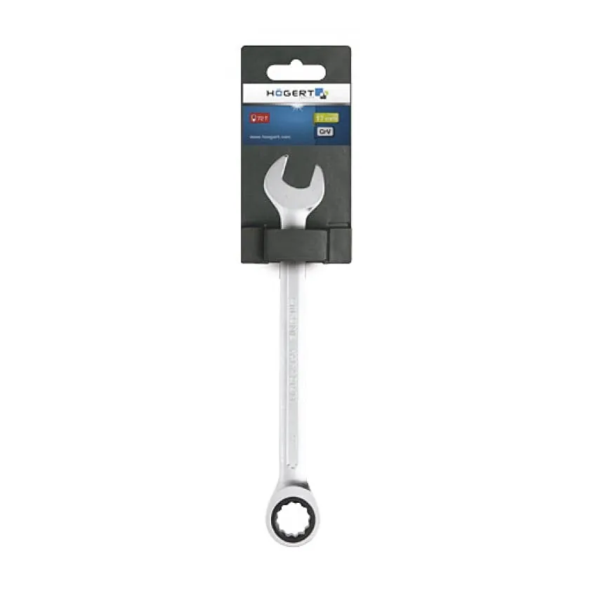 Hogert 13 mm Combination Ratchet Spanner, HT1R013