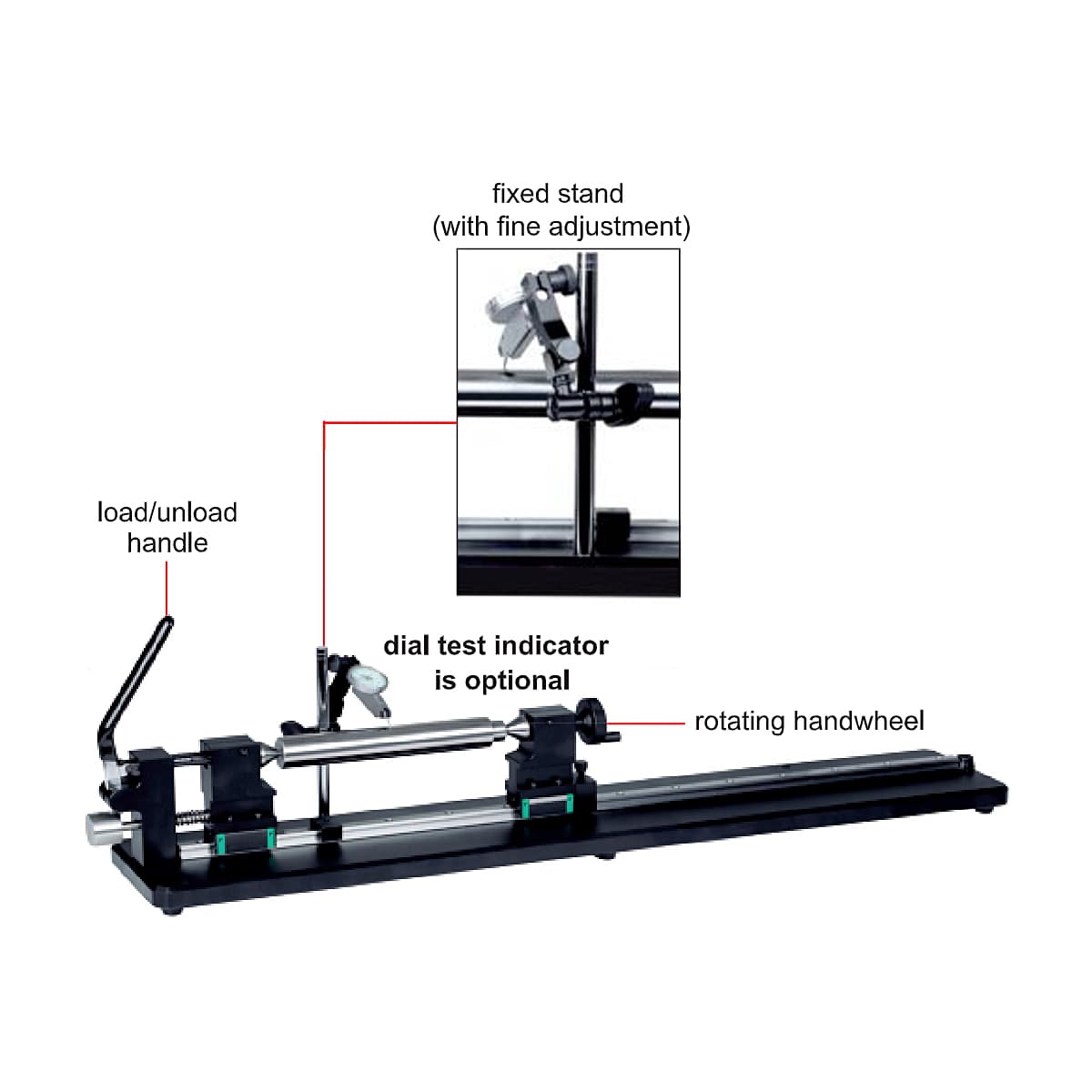 Insize 600 mm Bench Center, 4744-600