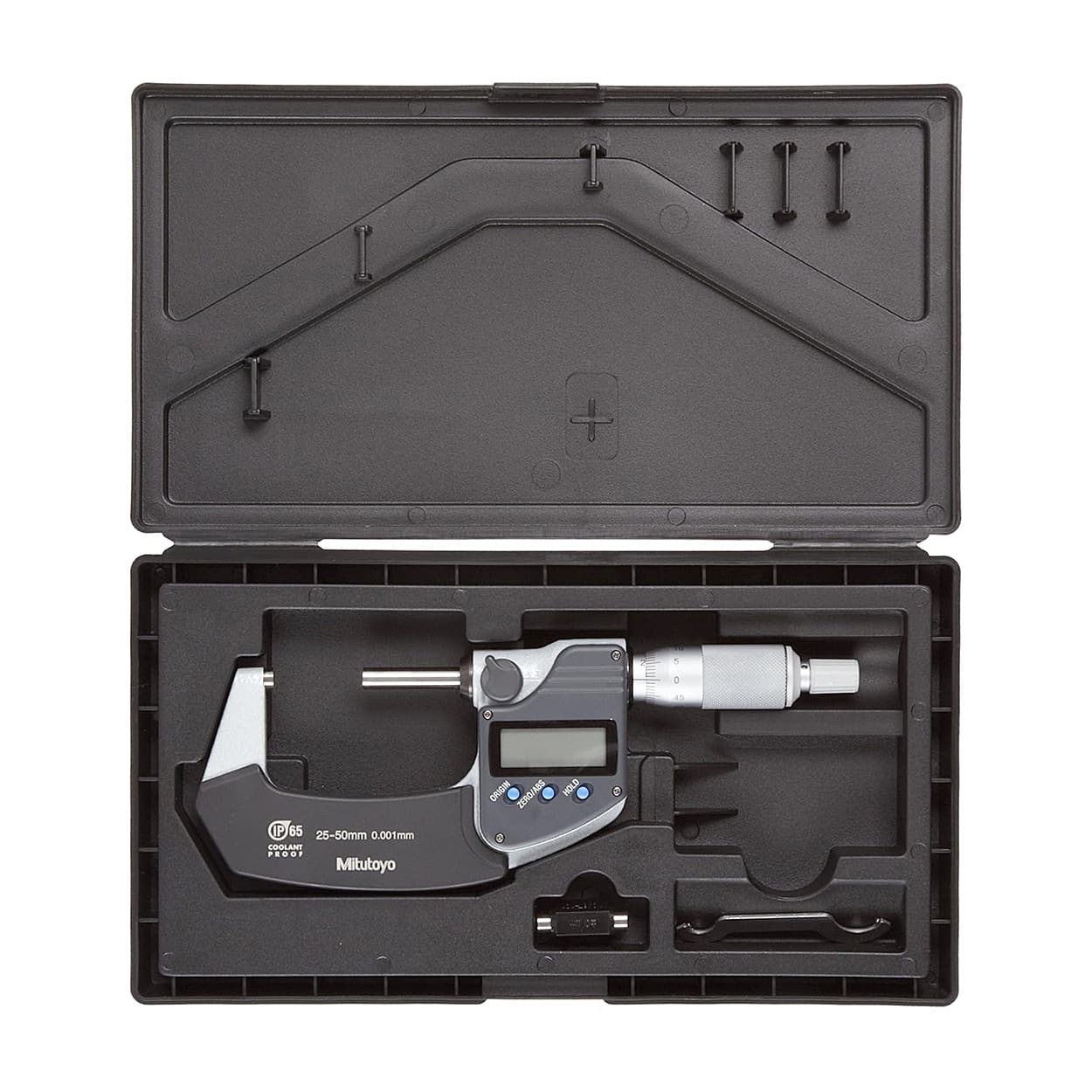 Mitutoyo 25 - 50 mm Digital Micrometer Without Data Output (IP65 Coolant-Proof), 293-241-30