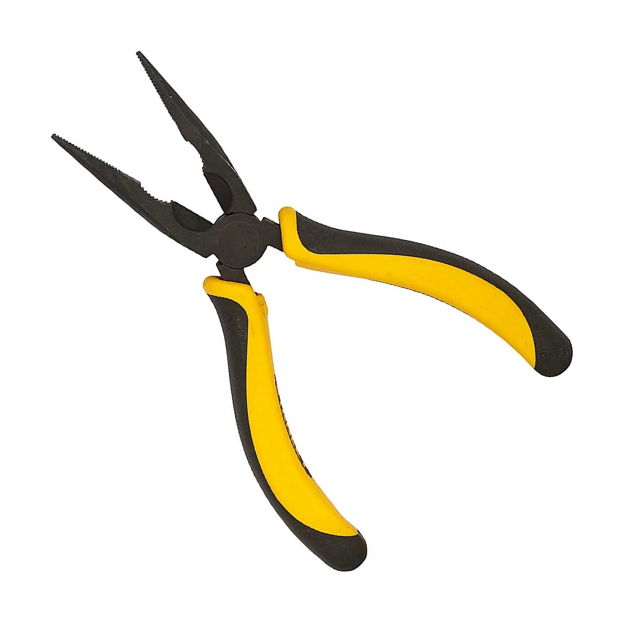Stanley 6 inch / 150 mm Sturdy Steel Long Nose Plier (Double Colour Sleeve), 70-483