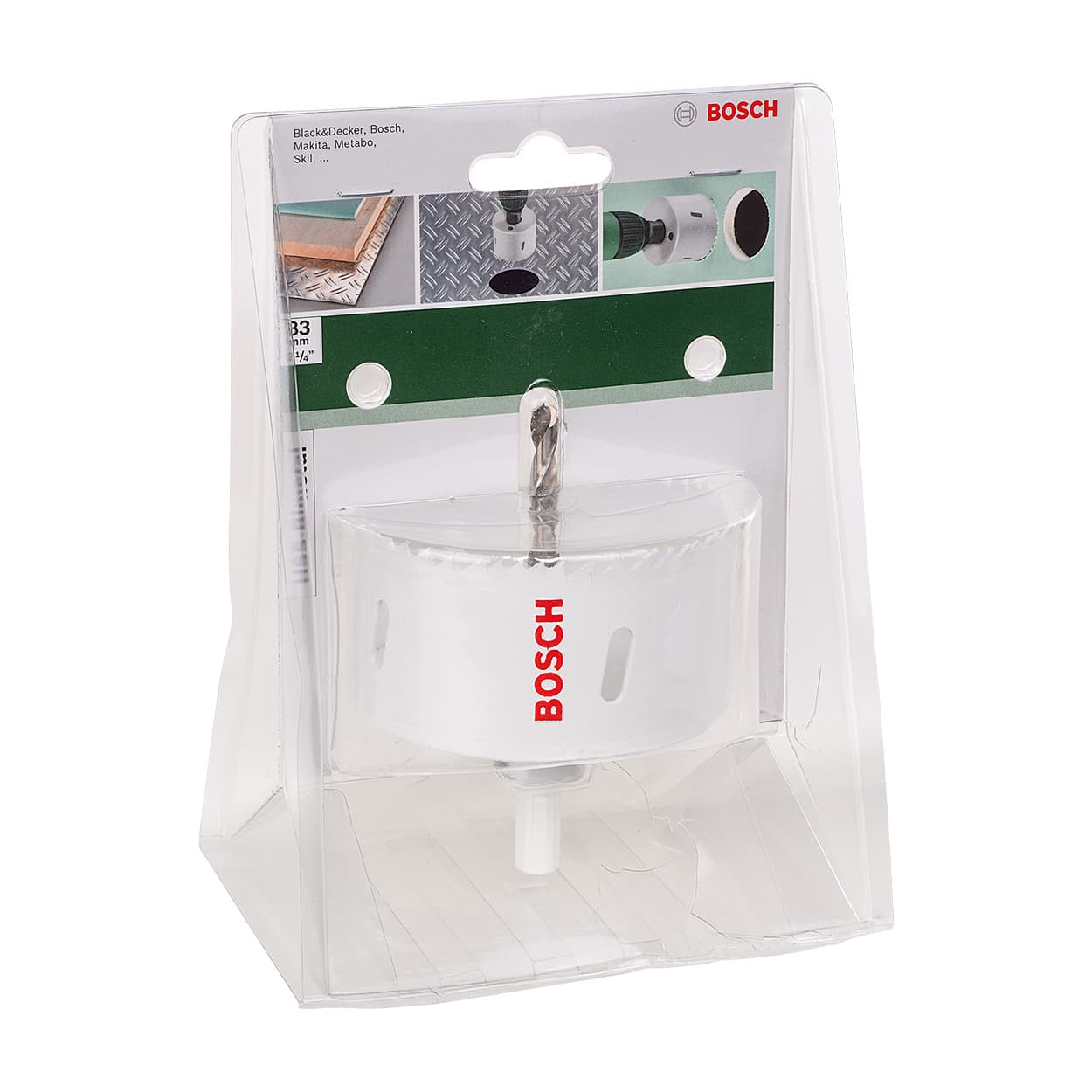 Bosch 83 mm HSS Bi-Metal Holesaw with Adaptor, 2 609 255 618