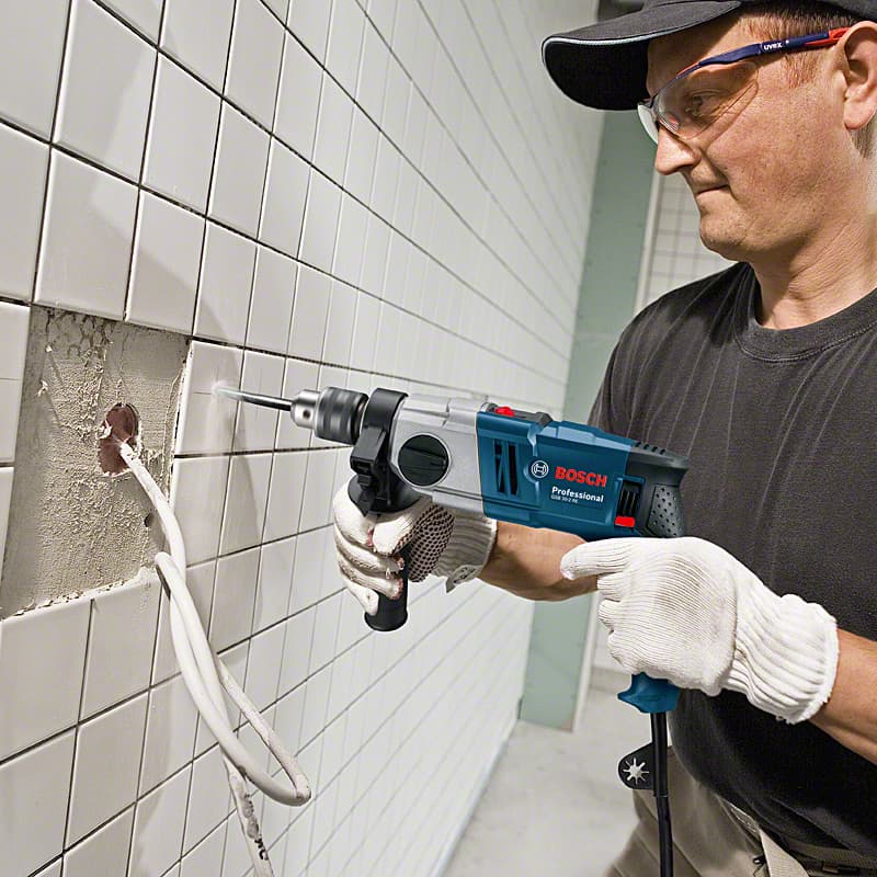 Bosch 800W Professional Impact Drill 2G Clam, GSB 20-2 RE