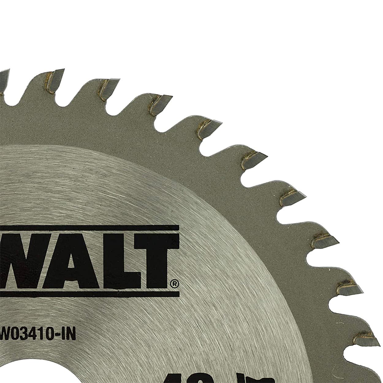 Dewalt 4 inch / 110 mm TCT Circular Saw Blade For Cutting MDF Plywood & Laminated Wood (40 Teeth), DW03410-IN