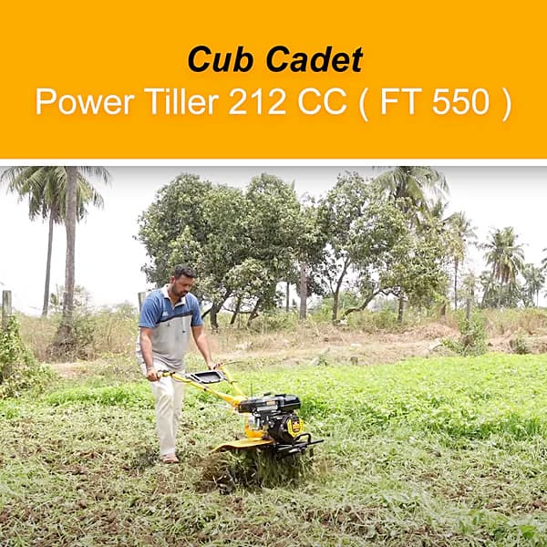 Cub Cadet 212 CC Rotary Power Tiller, FT 550