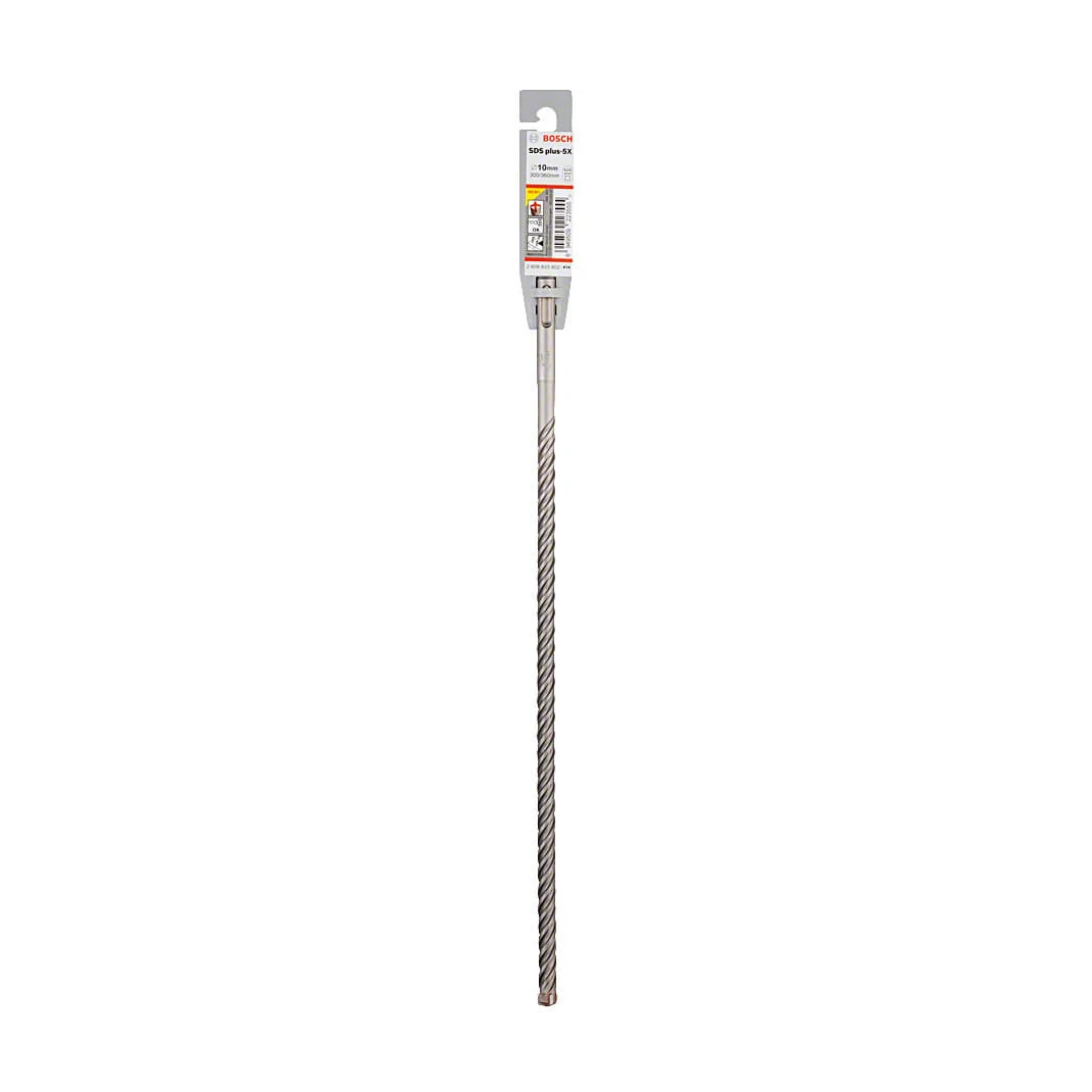 Bosch 10 x 300 x 360 mm SDS Plus-5X Hammer Drill Bits, 2 608 833 802