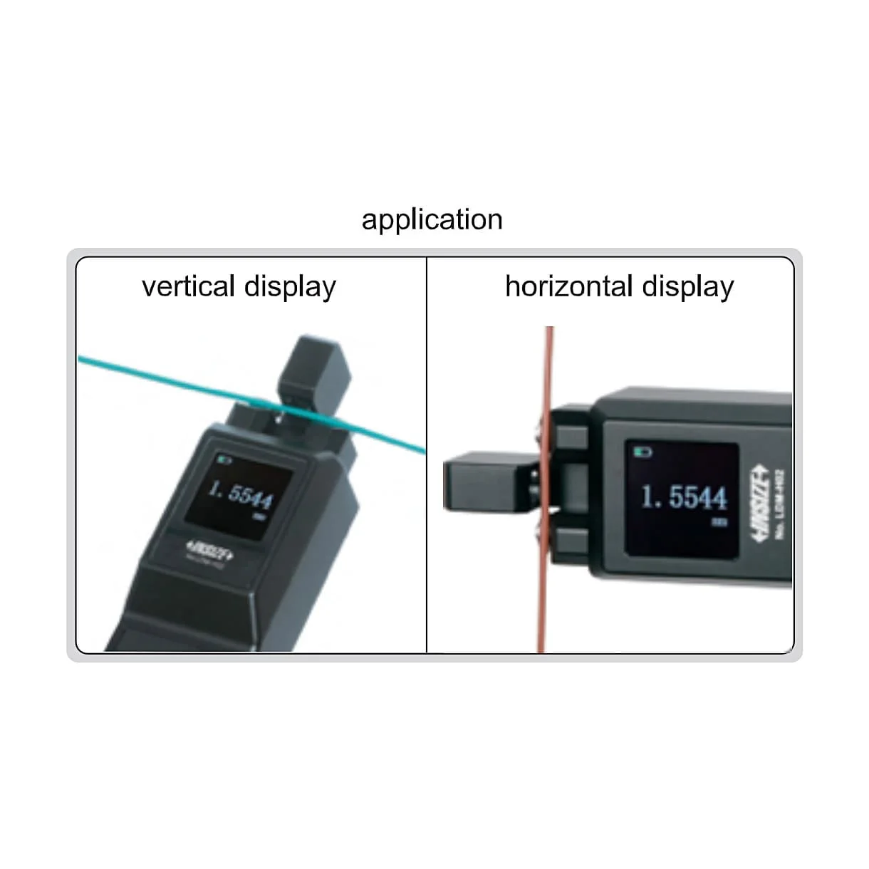 Insize 0.02 - 2 mm Handhold Laser Scan Micrometer, LDM-H02