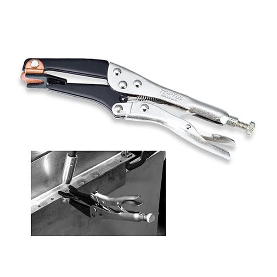 Toptul 10 inch / 250 mm Plugweld Locking Pliers, DMAH1A10
