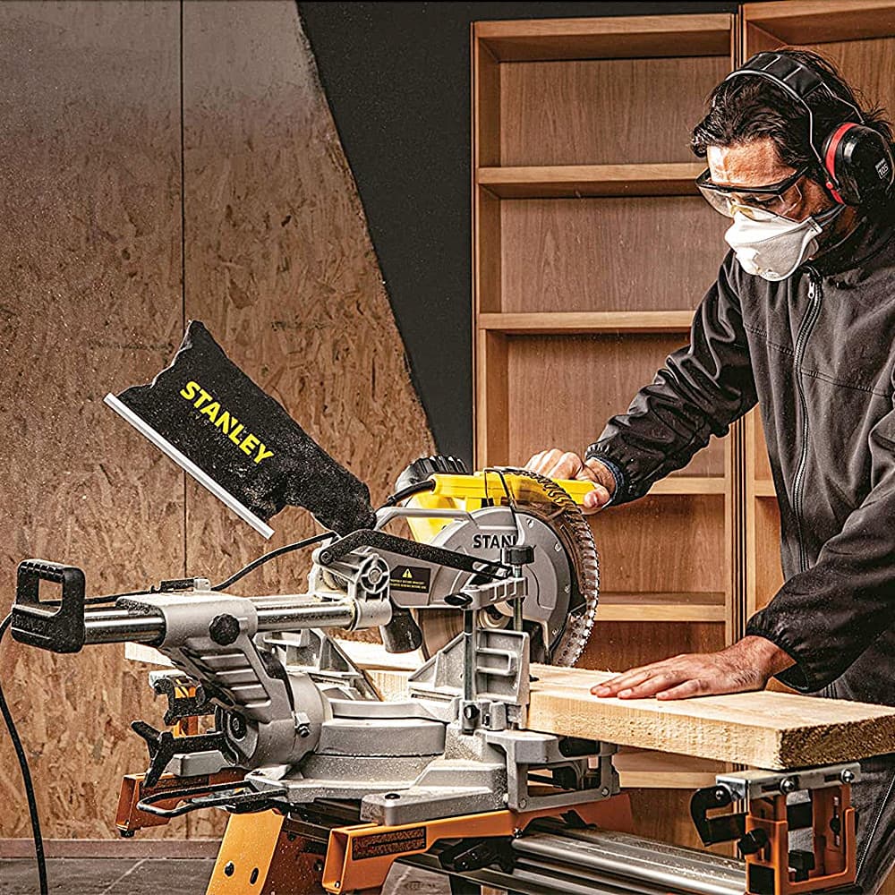 Stanley 254mm / 10inch 1800W Sliding Mitre Saw, SM18-B1