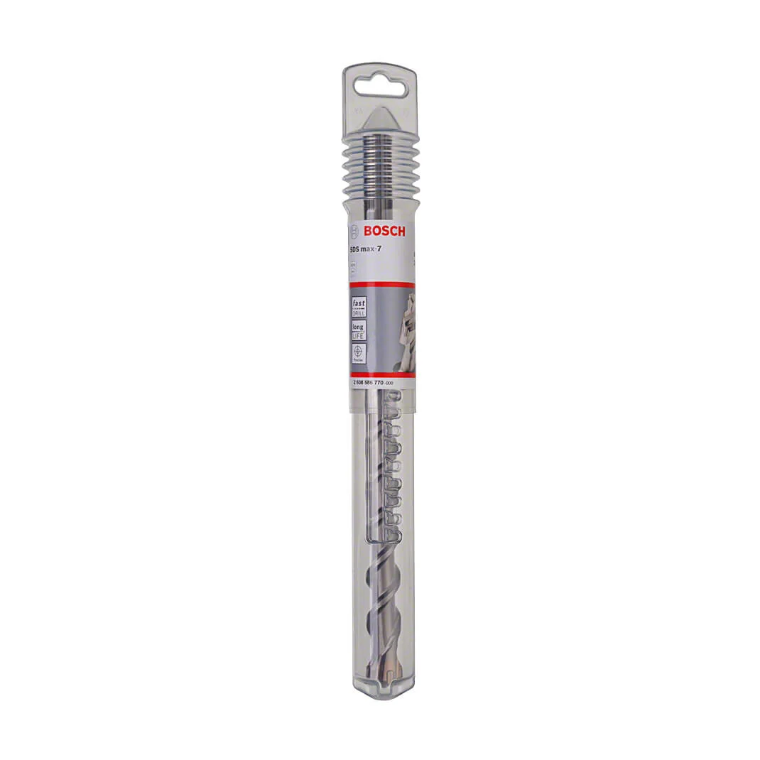 Bosch 22 x 200 x 320 mm SDS Max-7 Hammer Drill Bits, 2 608 586 770