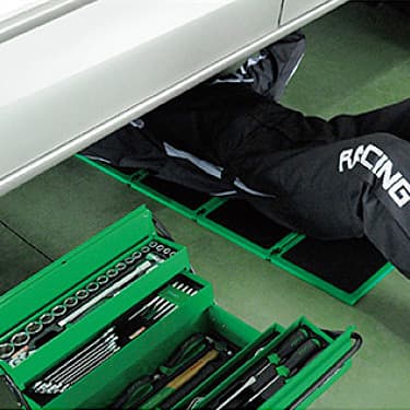 Toptul 1060 x 480 x 12 mm Foldable Mechanic's Mat / Kneeling Pad, M480B