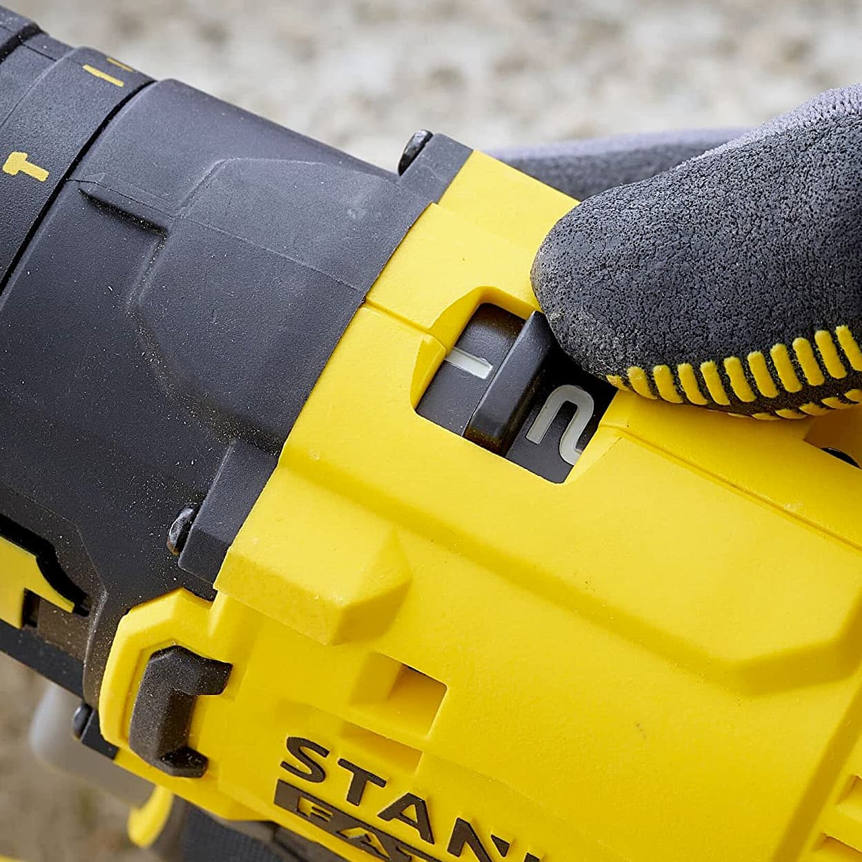 Stanley 20V / 1.5 Ah / 13 mm Cordless Brushed Hammer Drill With 100 pcs Accessories Kit (Battery & Charger Included) (FATMAX), SCD711C1H