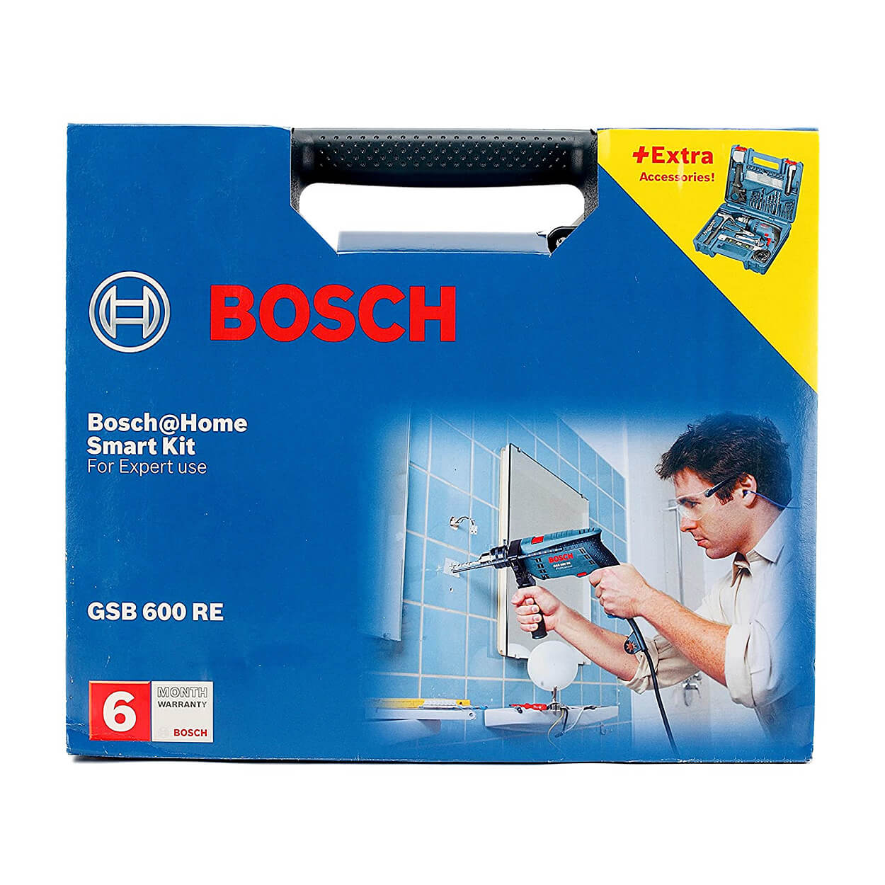 Bosch 13mm 600W Professional Heavy Duty Impact Drill, GSB 600 RE KIT
