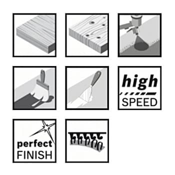 Bosch 115 mm x 107 mm / 120 Grit Sanding Sheet (Pack Of 10 Pcs), 2 608 607 458