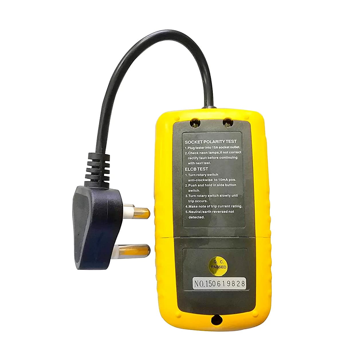 Metravi Socket Polarity & Earth Leakage Tester, AC-6