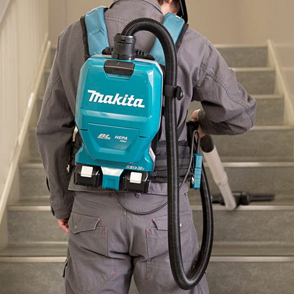 Makita 18V X2 (36V) LXT Brushless HEPA Cordless Backpack Vacuum Cleaner (Bare Tool), DVC261Z