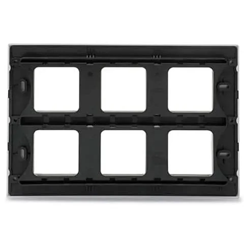 Schneider Electric Opale 12 M Grid & 12 Module Cover Frame - White (Pack of 5 Pcs), X0712