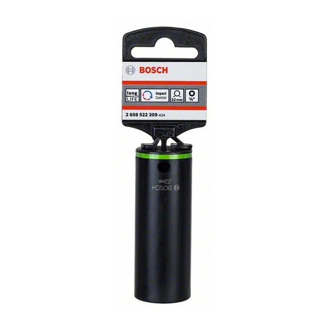 Bosch 22 mm, 1/2" Sq. Drive Sockets For Impact Wrenches, 2 608 522 309