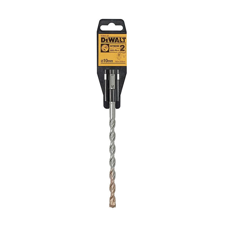 Dewalt 10 x 210 mm Extreme SDS Plus 2 Cutter Drill Bit, DT9541-QZ