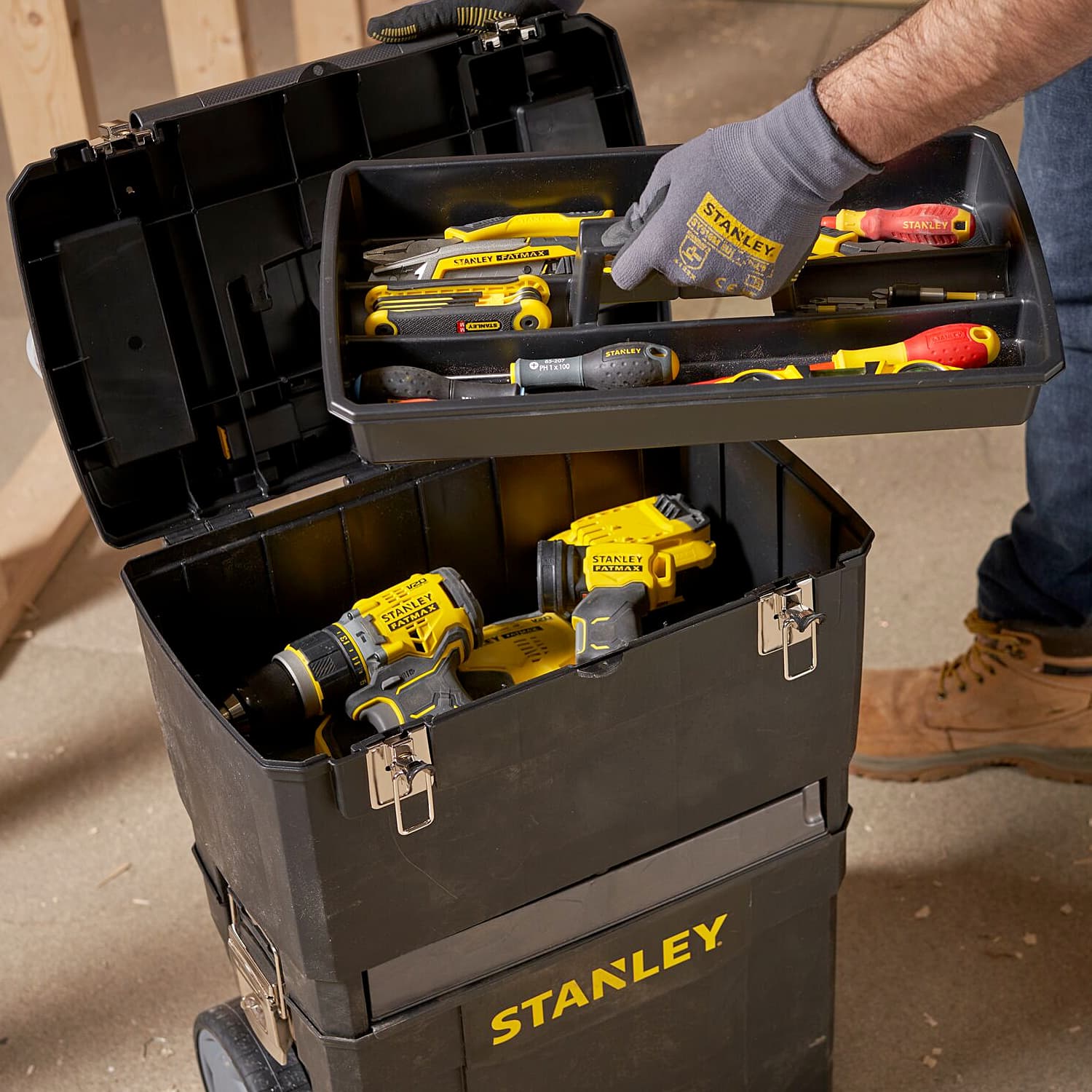 Stanley 2 In 1 Classic Mobile Work Center, 1-93-968