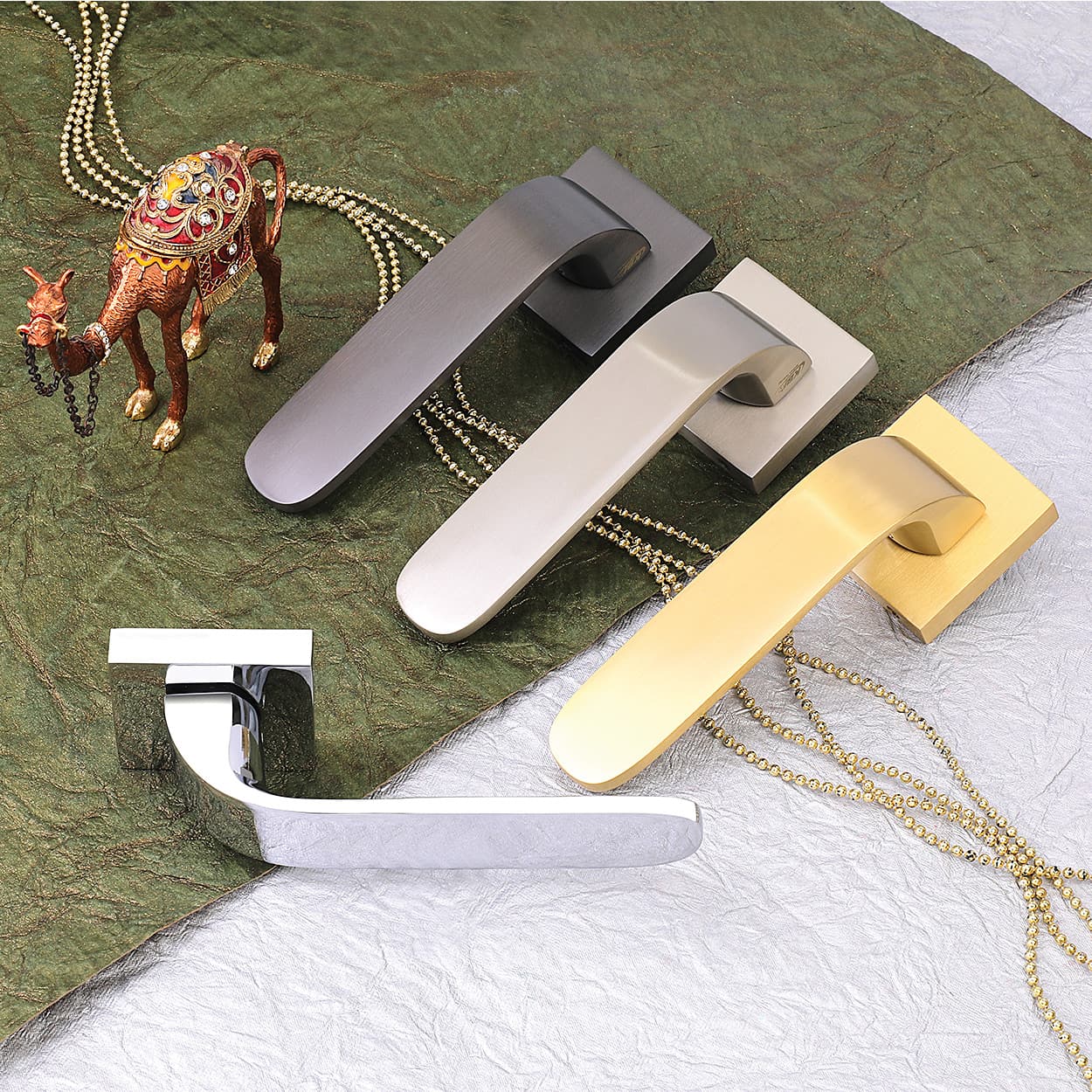 KBI Oriyo Gold PVD Mortise Handle
