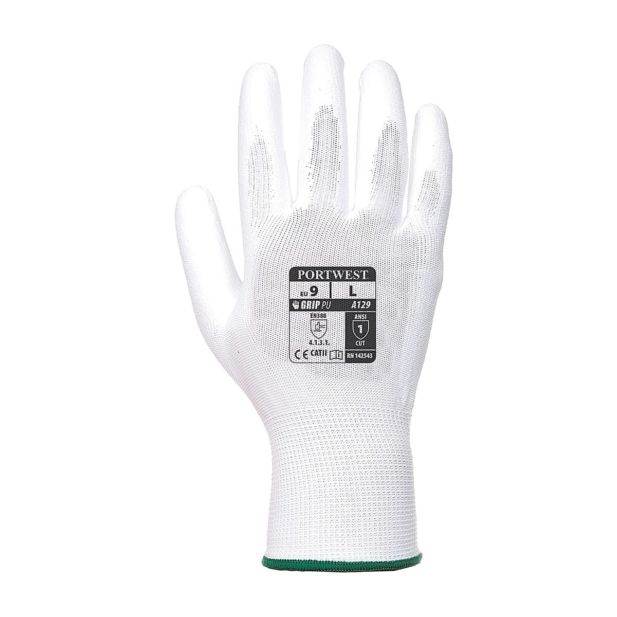 Portwest PU Palm Glove (12 Pack) (Extra Small), A129WHRXS