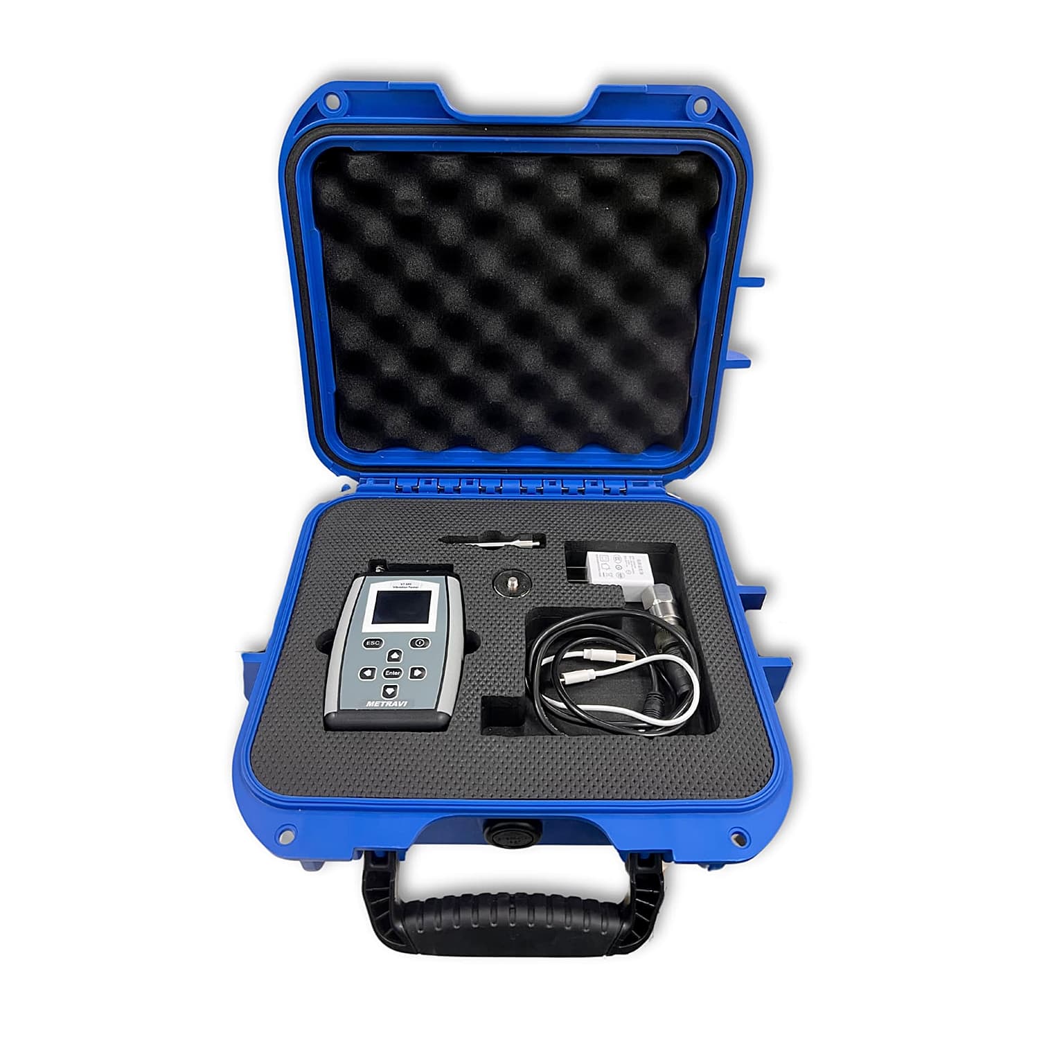 Metravi 0 - 200 mm/s RMS Vibration Tester With Machine Condition Monitor, VT-145