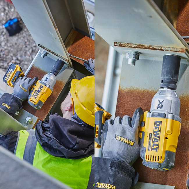 Dewalt 18V / 950 Nm XR Li ion 3/4 Inch Cordless Impact Wrench with Brushless Motor (Bare), DCF897N-XJ